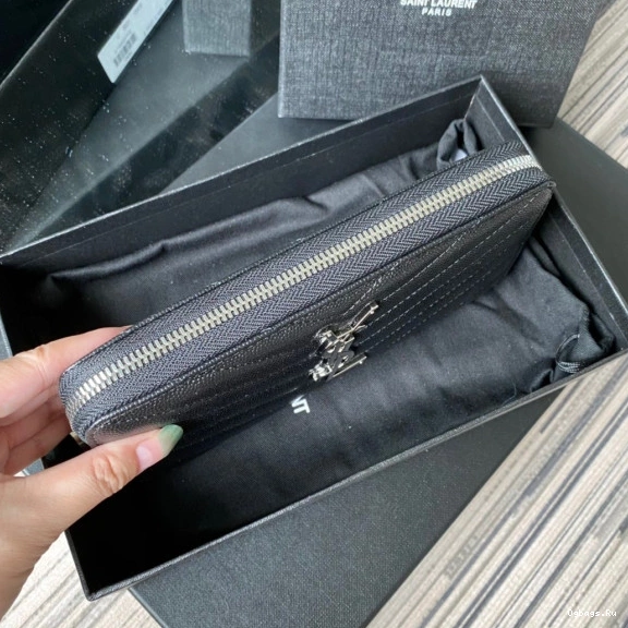 ZIPPY YSL MONOGRAM WALLET 0708